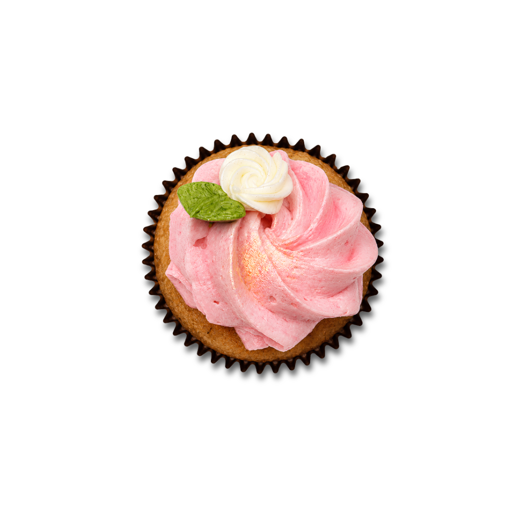 Mini Vanilla Spring Cupcake