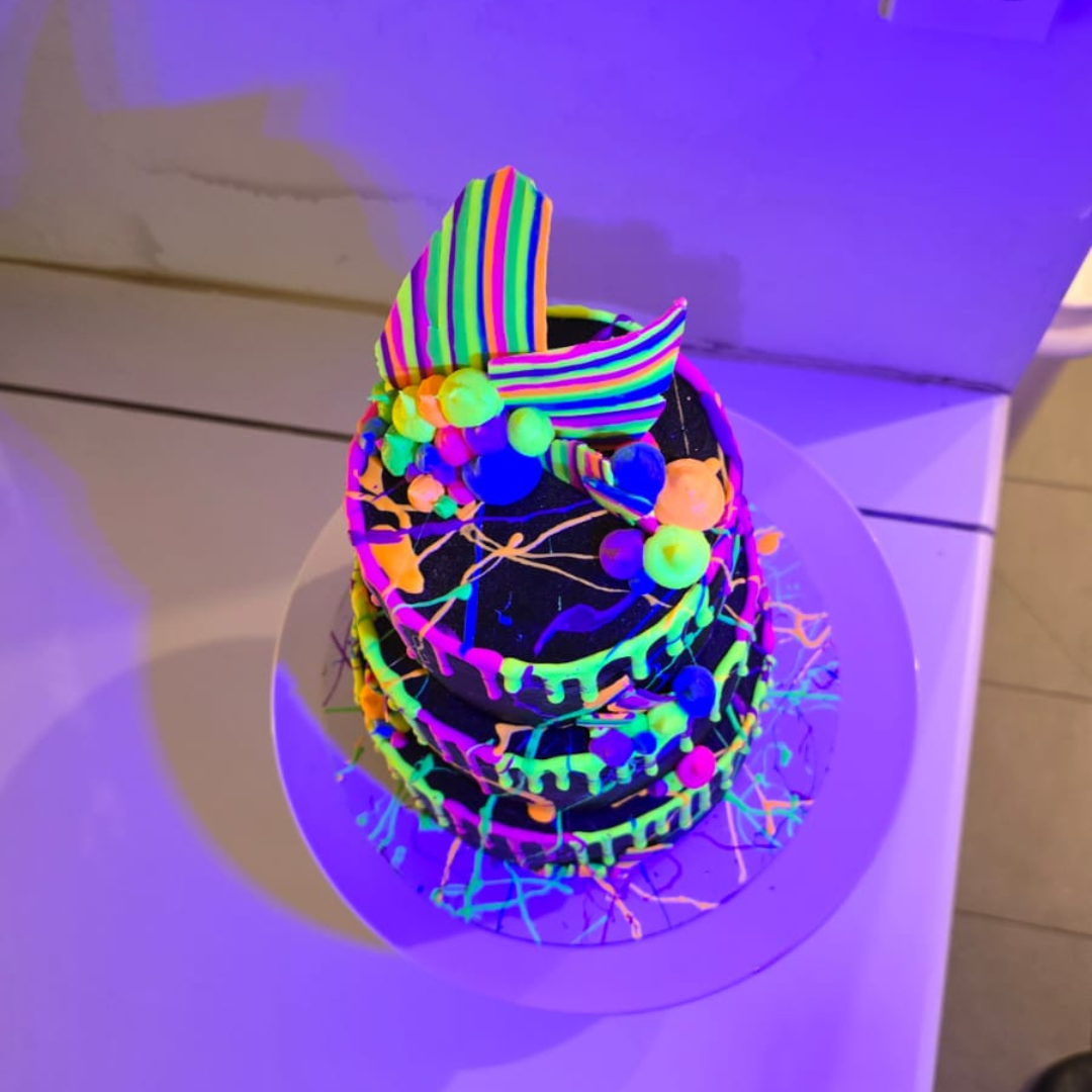 Neon Cake