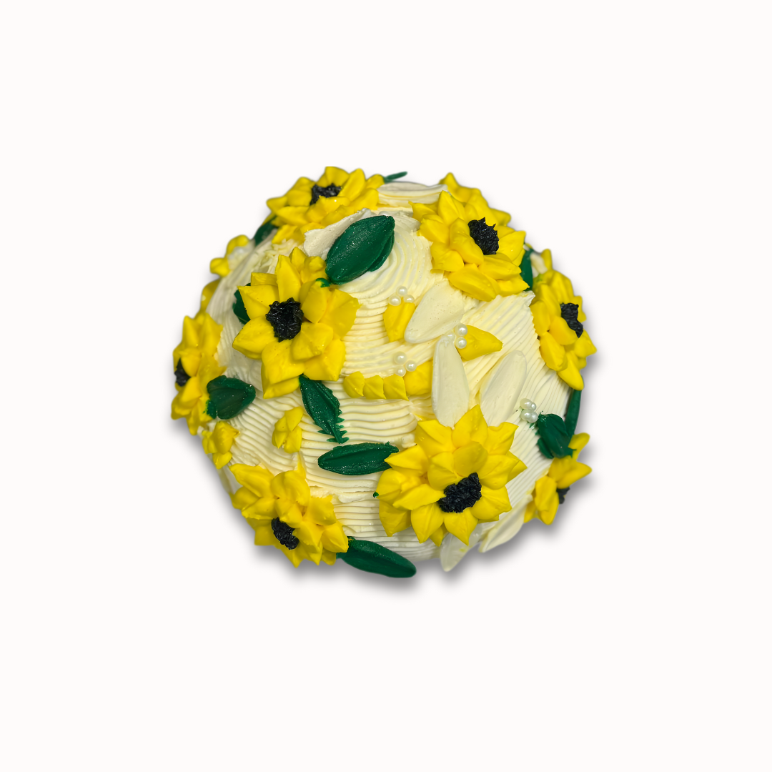 Giant Sunflower Cupcake